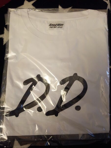 新品未開封 SnowMan Tシャツ フリーサイズ ASIA TOUR 2D.2D. スノーマン すの ライブ グッズ