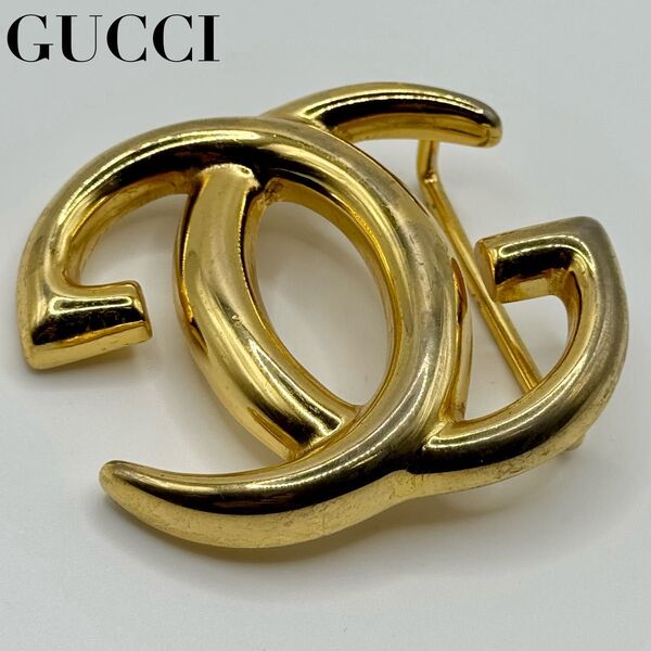 GUCCI グッチ バックル ベルト ゴールド メタル メンズ レディース ユニセックス 正規品 美品 ヴィンテージ