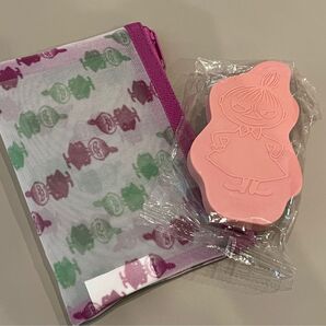 ムーミン リトルミィ ヘアブラシ シャンプーブラシとメッシュポーチ