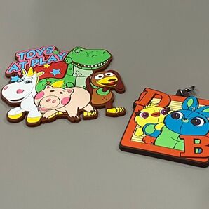 PIXAR TOY STORY トイストーリー ラバー小物セット
