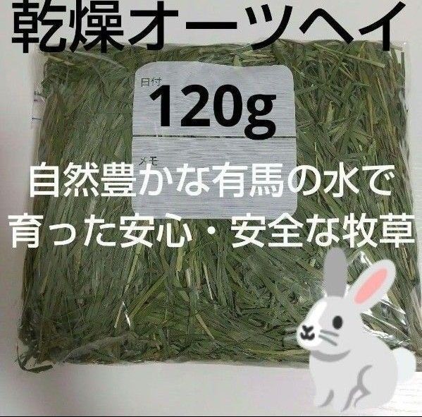 【規格外乾燥オーツヘイ】《 ゆうパケットポストに入る分約120g》