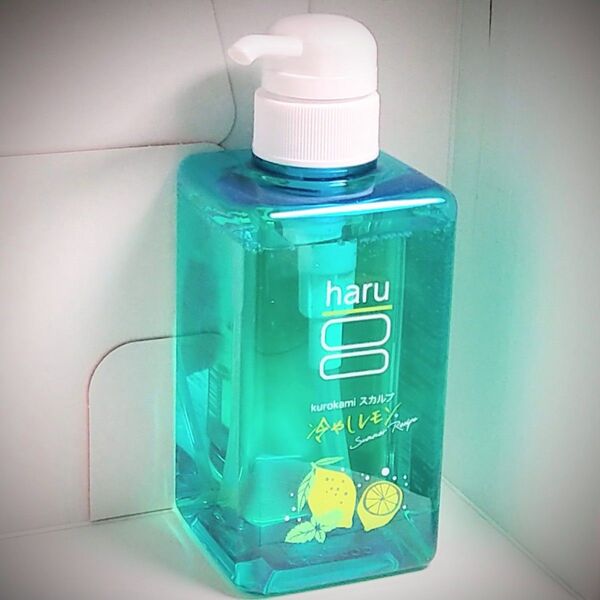 haru kurokami スカルプシャンプー 冷やしレモン 400ml 今夏限定 サマーレシピ さっぱり スッキリ