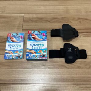 【Switch】 Nintendo Switch Sports 付属品+互換用レッグバンド2本セット