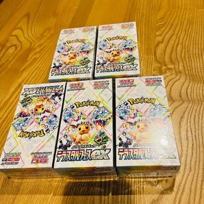 ポケモンカードゲーム テラスタルフェスex 5BOX シュリンク付き 新品 未開封