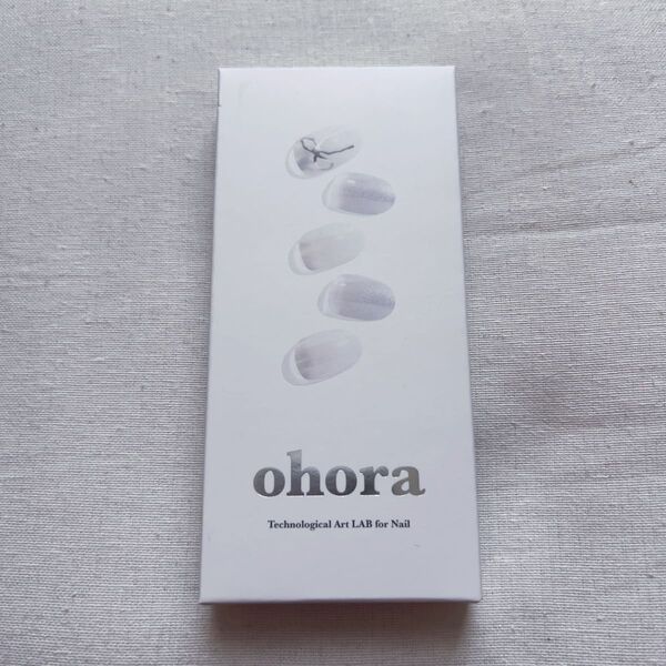 ohora オホーラ ジェルネイルシール ホワイトグラデ