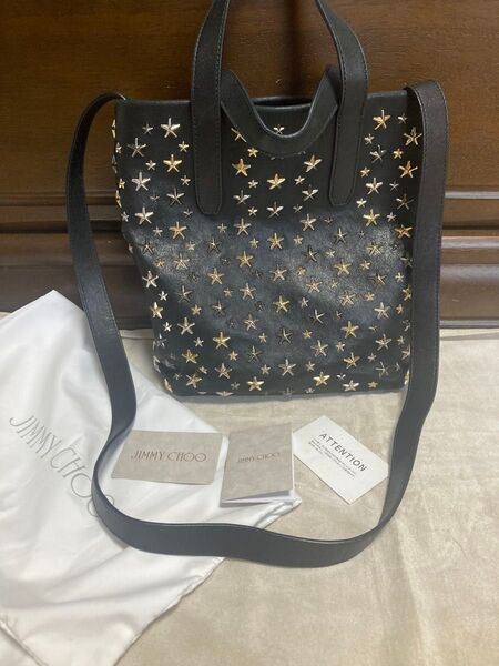 JIMMY CHOO ジミーチュウ スタースタッズ トートバッグ ショルダーバック PRADA CHANEL miumiu