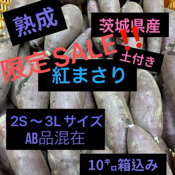 限定SALE!!熟成紅まさりA.B混在10㌔箱込み