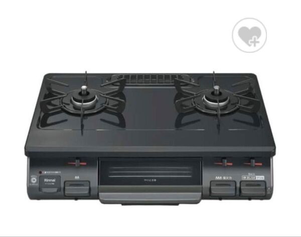 【新品】【送料無料】リンナイ Rinnai ガステーブルコンロ ブラック RTE597BKR
