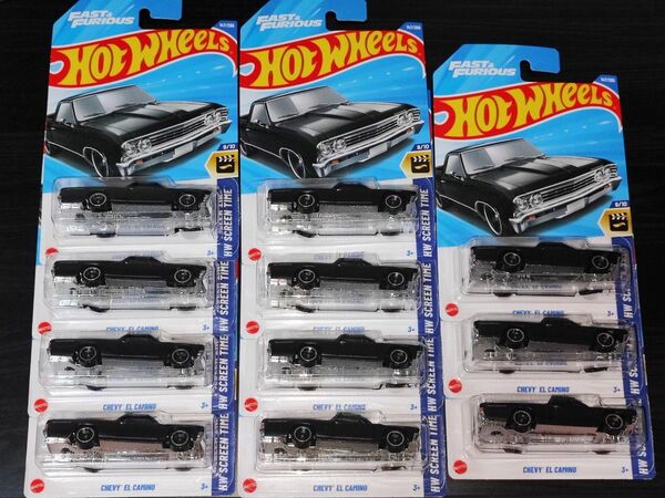 Hotwheels シェビー エルカミーノ ホットウィール ワイルドスピード CHEVY EL CAMINO 11台