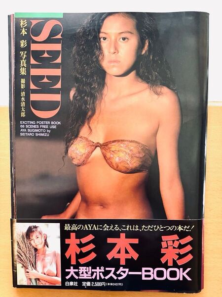 杉本彩 大型ポスターBOOK SEED 写真集