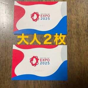 大阪関西万博 大人2枚1日券