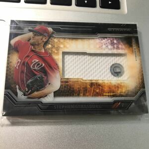 2015 topps strata Stephen strasburg レリック