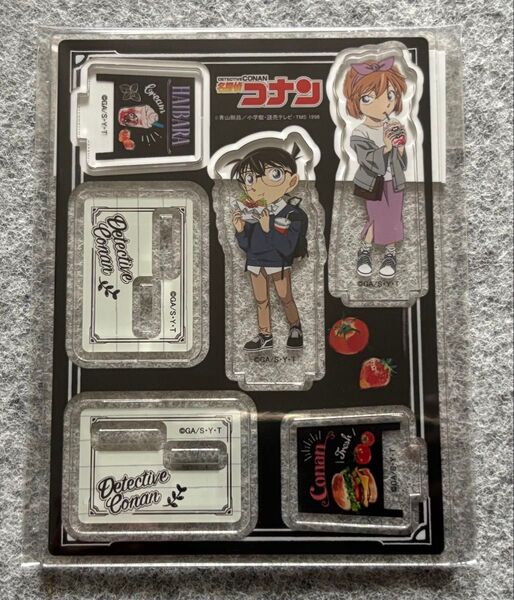 名探偵コナン アクリルスタンド 江戸川コナン 灰原哀 ジャンクフード アクスタ