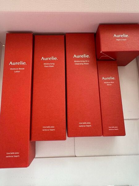Aurelie スキンケア5点+モイストウォッシュもう1本セット