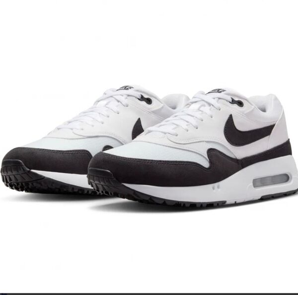 ゴルフシューズ メンズ 各種サイズ Air Max ホワイト/ブラック AIR MAX ナイキ NIKE エア マックス 白