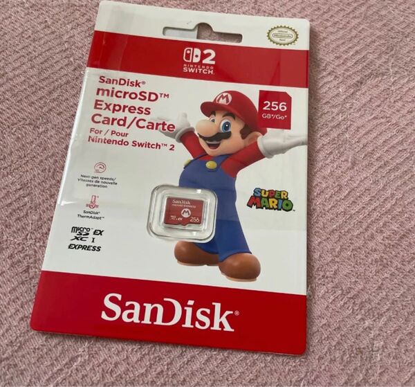 SanDisk サンディスク マイクロSDエクスプレスカード 256GB 新品未使用