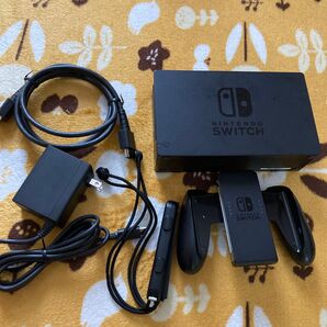 Nintendo Switch ニンテンドースイッチ Switchドックセット ACアダプター HDMIケーブルストラップ付き!