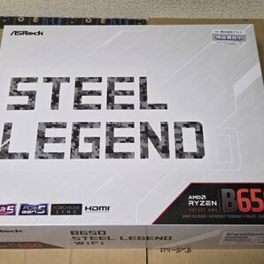 B650 Steel Legend WiFi ASRock マザーボード 少しピン曲がり