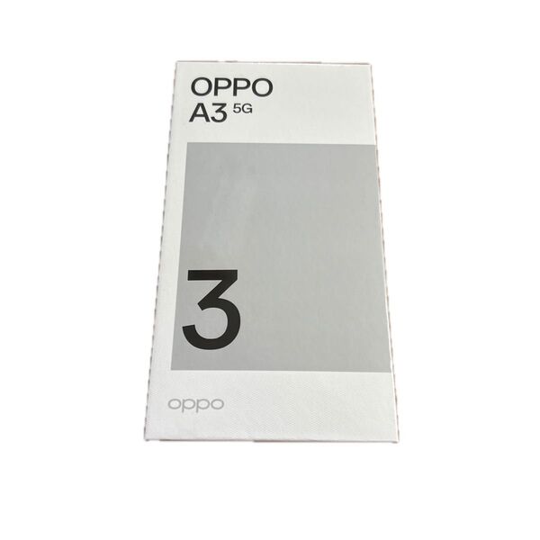 OPPO A3 5G スマートフォン パープル 未開封 ワイモバイル SIMフリー スマホ 新品