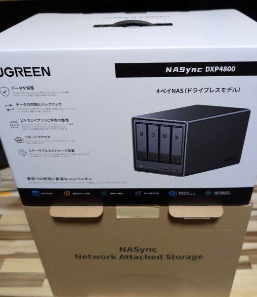 UGREEN NASync DXP4800 4ベイNAS