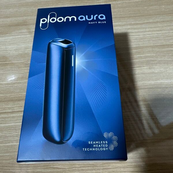 【入荷日未定プルーム オーラ (Ploom AURA) スターターキット <ネイビーブルー> 加熱式タバコ たばこ 本体 デバイス