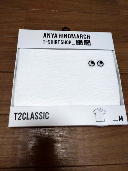 【新品】ユニクロ アニヤ・ハインドマーチ コラボ Tシャツ Mサイズ 白
