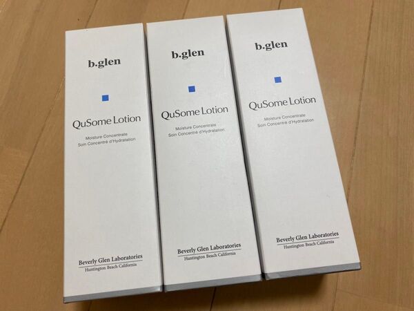 新品未開封 ビーグレン QuSomeローション 120ml 3本 化粧水