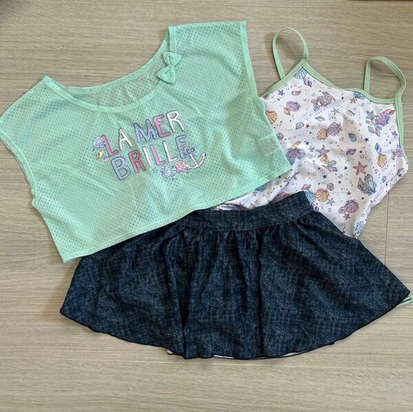 motherways 可愛い水着 3点セット セパレート150 女の子