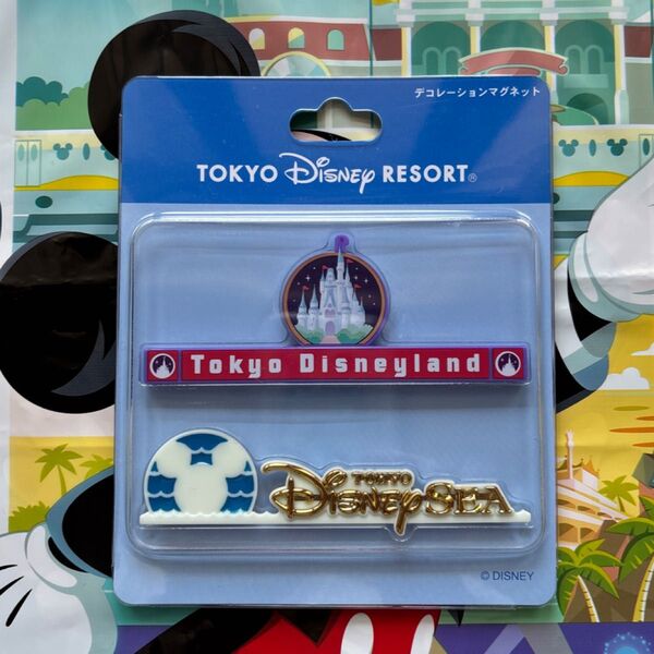 期間限定値下げ中☆東京ディズニーランド ディズニーシー 駐車場 パーキング 看板 デコレーションマグネット