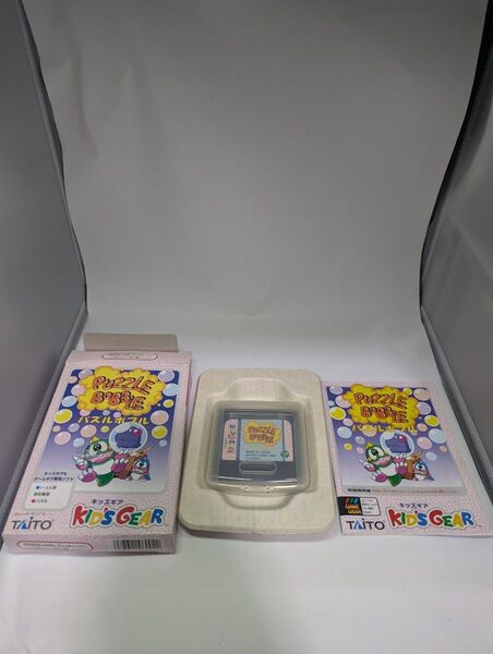 【GG】ゲームギア パズルボブル 箱説付き キッズギア タイトー セガ