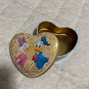 ディズニー ドナルド デイジー 空缶 キャンディー缶 缶のみ キャンディーなし