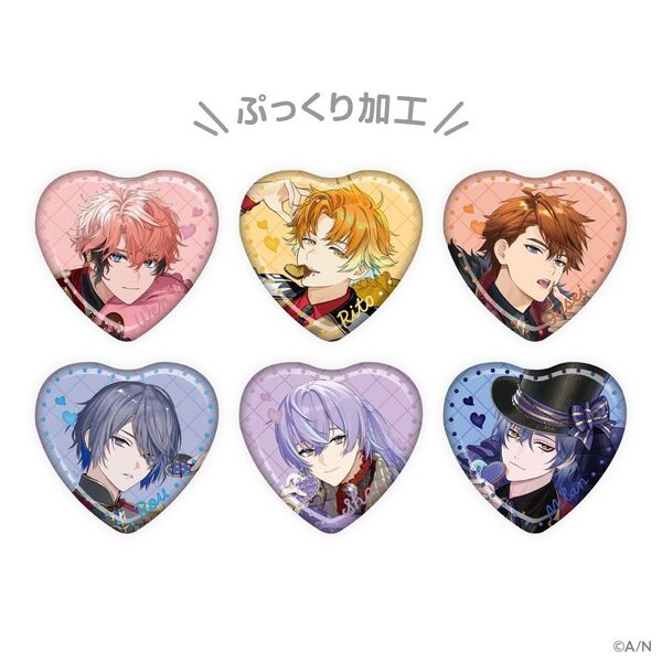 Melty Valentine Oriens 2nd Anniversary ランダム缶バッジ未開封2点セット