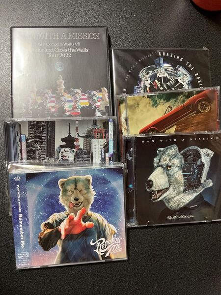 MAN WITH A MISSION CD DVD まとめ売り