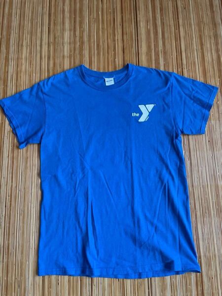 アメリカ古着 ギルダン YMCA Tシャツ Mサイズ