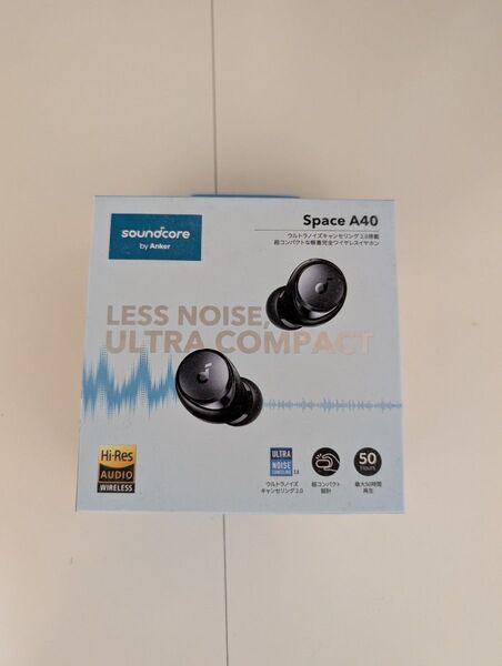 Anker Soundcore Space A40(完全ワイヤレスイヤホン)ブラック