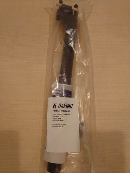 DARIMO ダリモ T2 シートポスト カーボン 27.2mm 軽量 新品未使用
