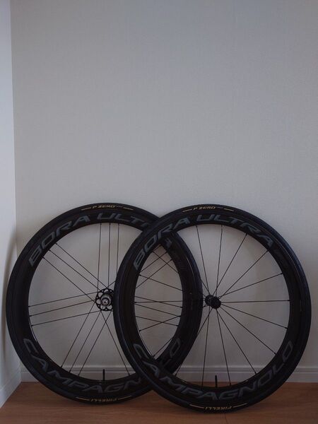 CAMPAGNOLO BORA ULTRA 50 Clincher AC3 前後セット ホイールセット リムブレーキ シマノ用