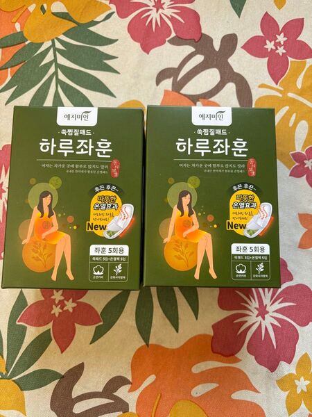 イェジ美人よもぎ蒸しパッド2箱10枚入り新品未開封