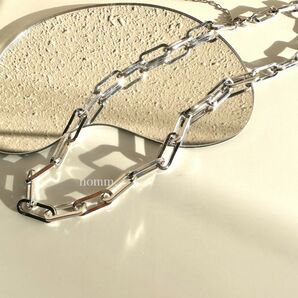 silver925ネックレス チェーンネックレス チョーカー シルバー 太め