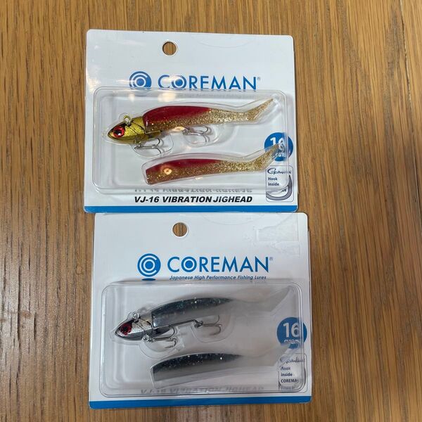 コアマン VJ-16 2個 バイブレーションジグヘッド COREMAN