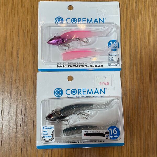 コアマン VJ-16 2個 バイブレーションジグヘッド COREMAN