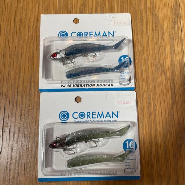 コアマン VJ-16 2個 バイブレーションジグヘッド COREMAN