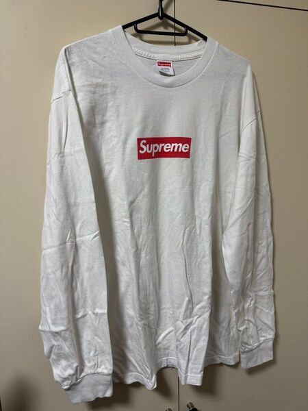 Supreme Box Logo L/S Tee "White" シュプリーム ボックスロゴ ロンT ホワイト Lサイズ