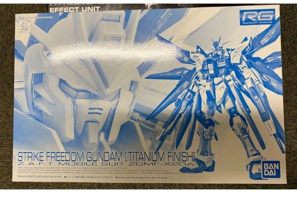 RG チタニウムフィニッシュ ストライクフリーダムガンダム デスティニーガンダム 未組み立て2体セット