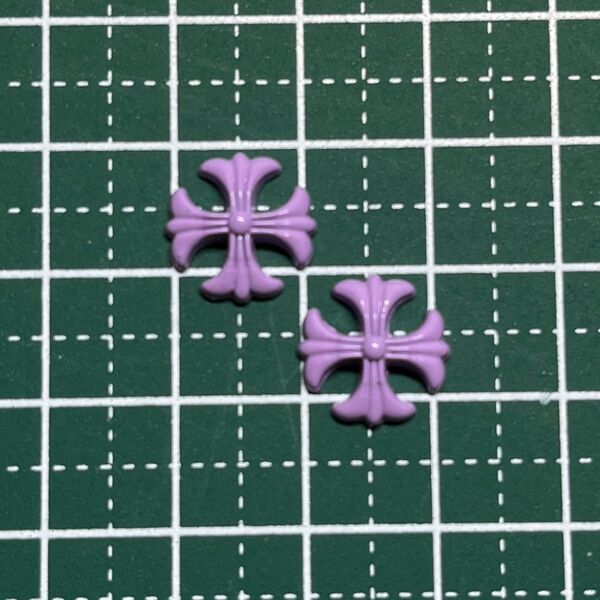 デコパーツ ネイルパーツ クロス カボション