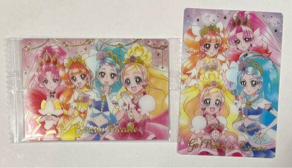 キュアフローラ キュアマーメイド キュアトゥインクル キュアスカーレット ウエハース 集合 Go!プリンセスプリキュア SSR