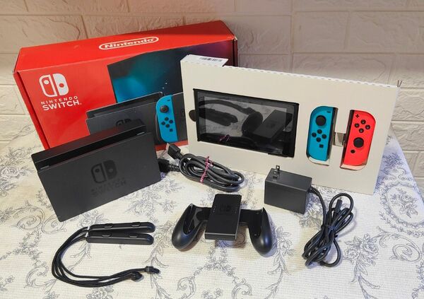 Nintendo Switch ニンテンドースイッチ 本体 Joy-Con ネオンブルー/ ネオンレッド バッテリー強化版