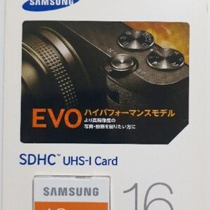 SAMSUNG サムスン MB-SP16D/JP EVO SDHC UHS-I 16gb
