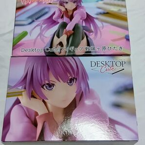【戦場ヶ原ひたぎ】 物語 シリーズ Desktop Cute フィギュア 2点