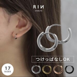 凛 RIN 金属アレルギー対応ピアス シルバー 新品